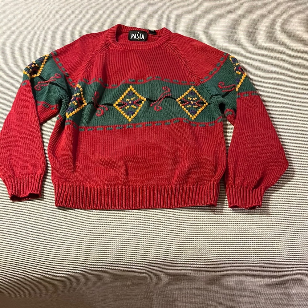 Vintage 90’s Pasta sweater